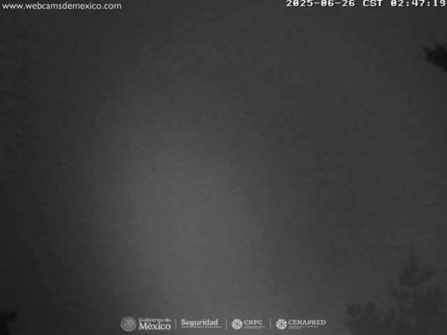 Volcán Popocatepetl Volcano from Tlamacas Live Cam  - San Nicolas de los Ranchos, Puebla, Mexico
