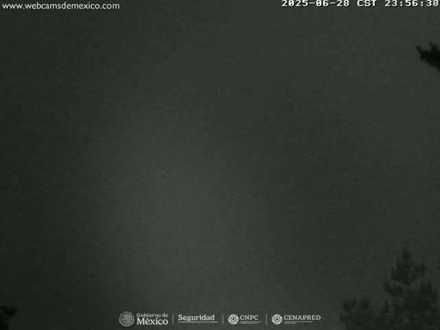 Volcán Popocatepetl Volcano from Tlamacas Live Cam  - San Nicolas de los Ranchos, Puebla, Mexico