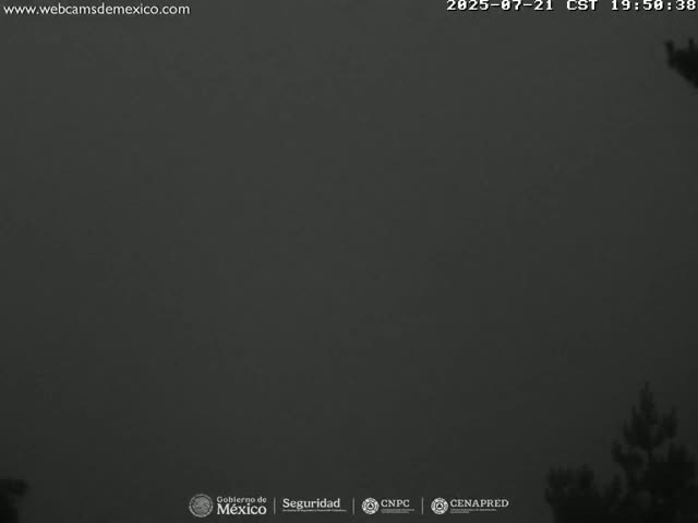 Volcán Popocatepetl Volcano from Tlamacas Live Cam  - San Nicolas de los Ranchos, Puebla, Mexico