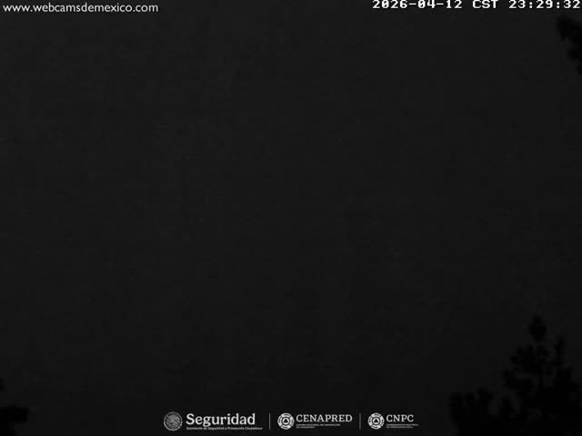 Volcán Popocatepetl Volcano from Tlamacas Live Cam  - San Nicolas de los Ranchos, Puebla, Mexico