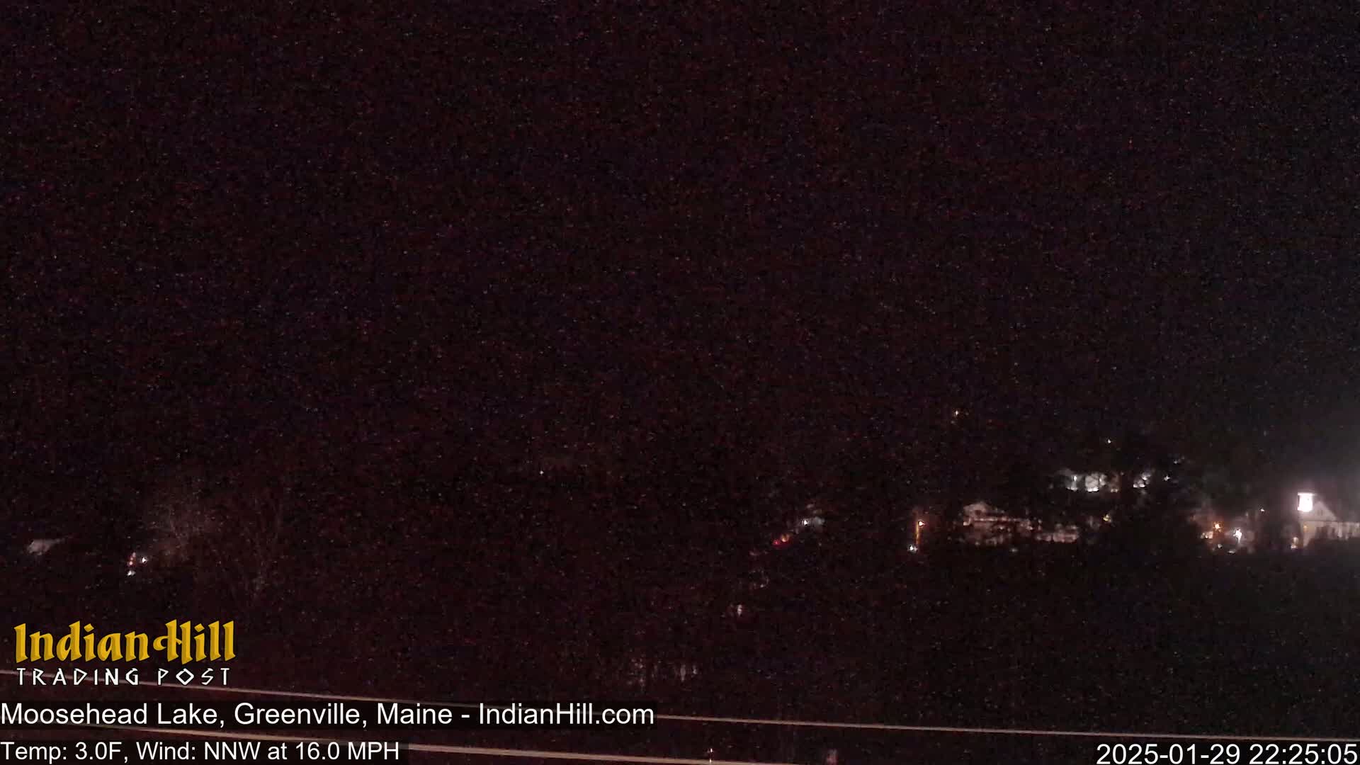 Moosehead Lake Skyline Live Cam - Maine, USA