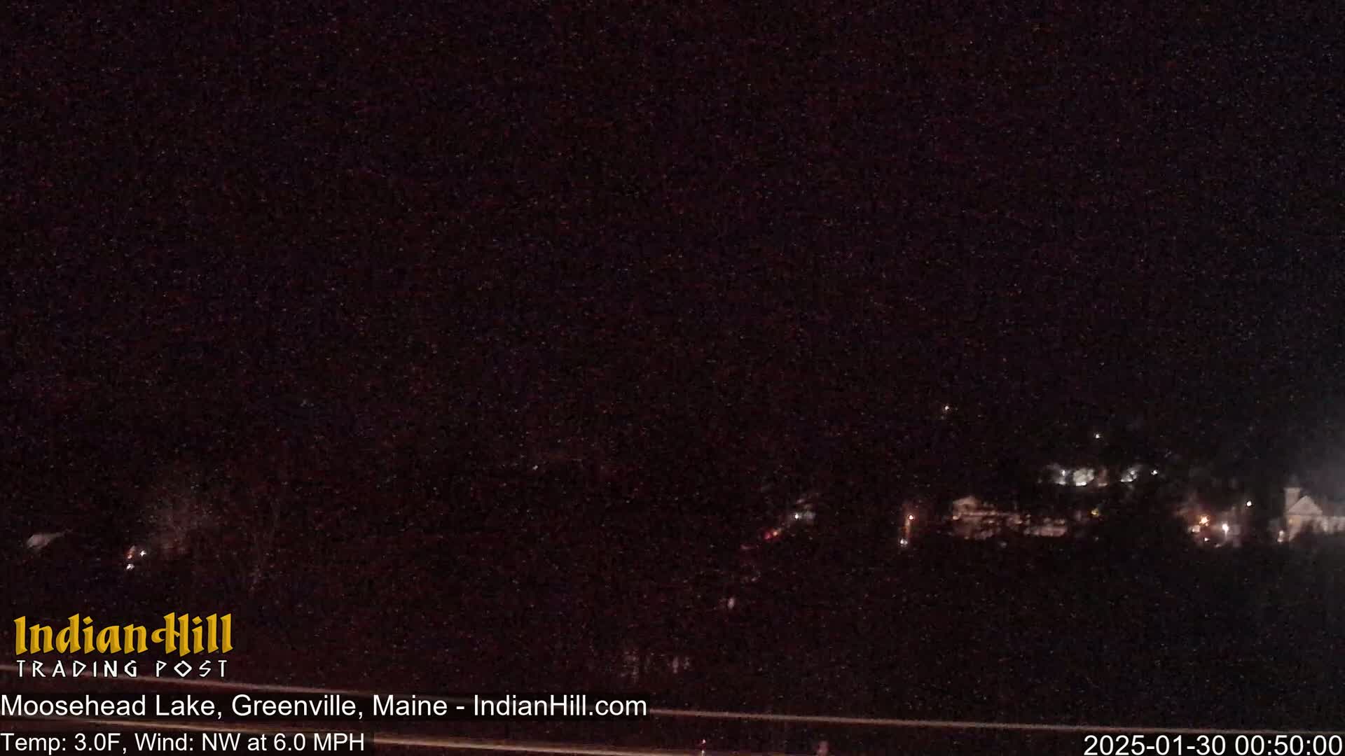 Moosehead Lake Skyline Live Cam - Maine, USA