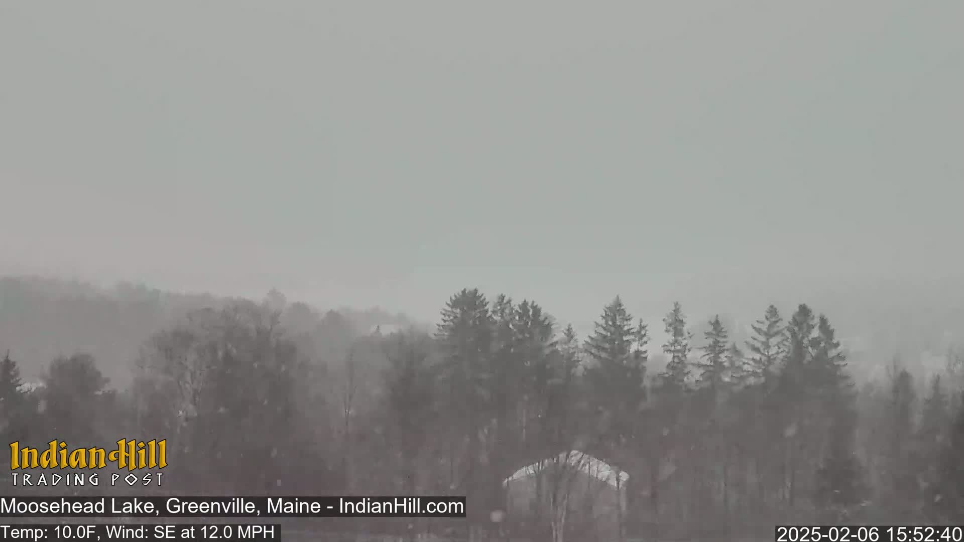 Moosehead Lake Skyline Live Cam - Maine, USA