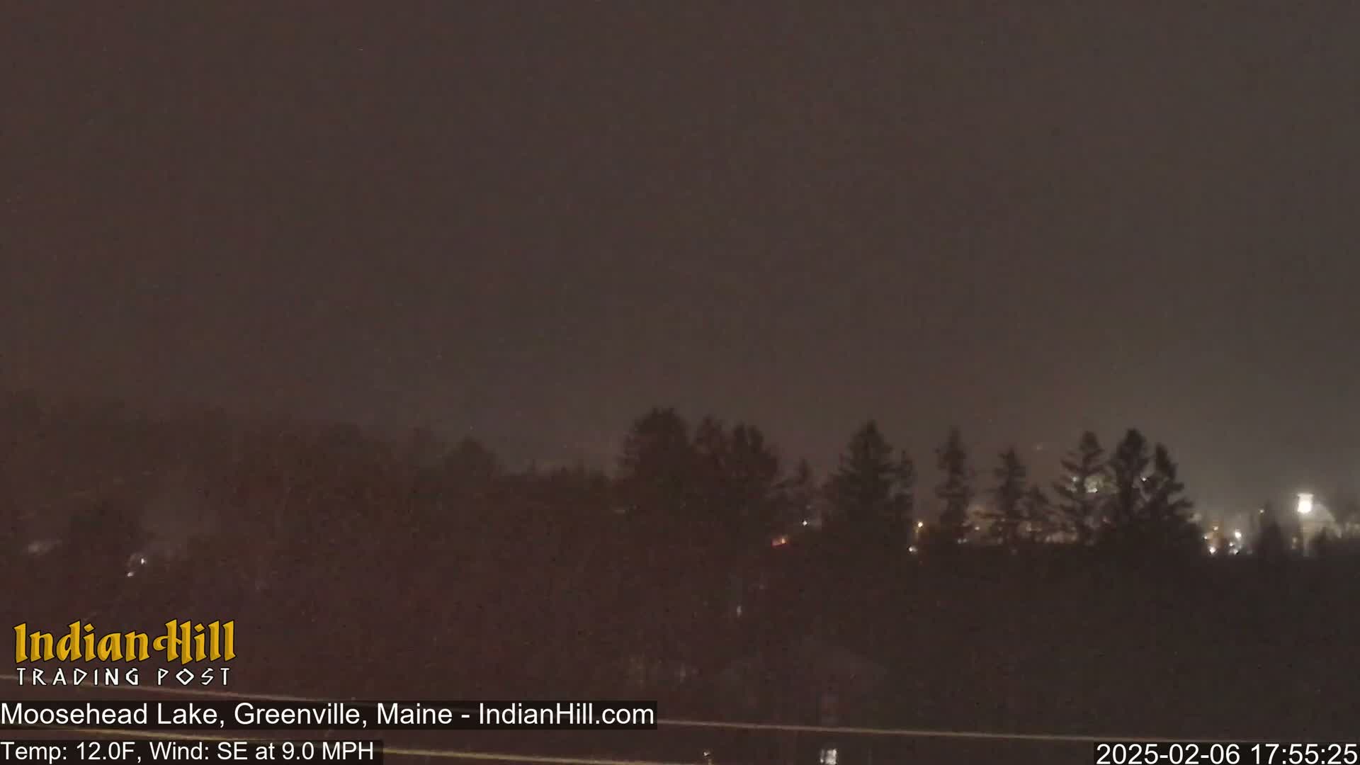 Moosehead Lake Skyline Live Cam - Maine, USA