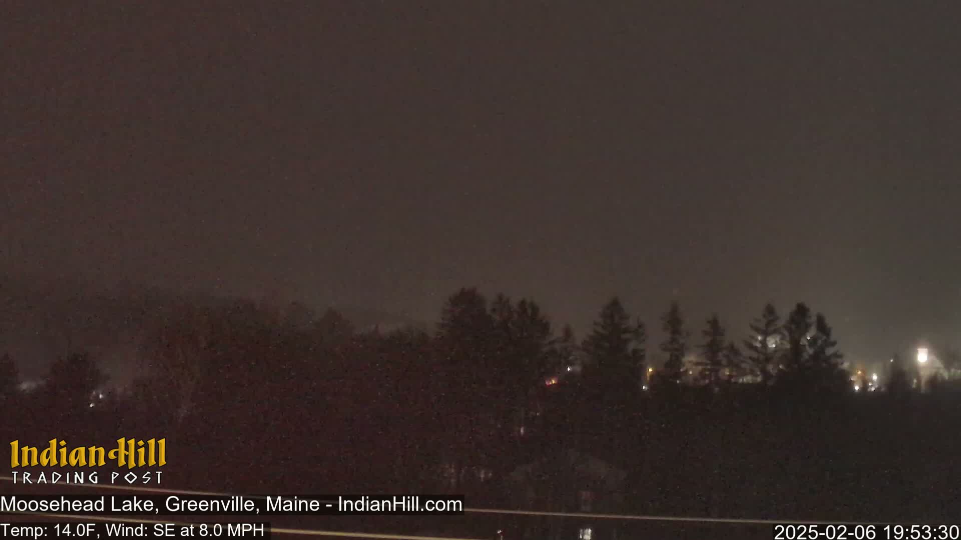 Moosehead Lake Skyline Live Cam - Maine, USA