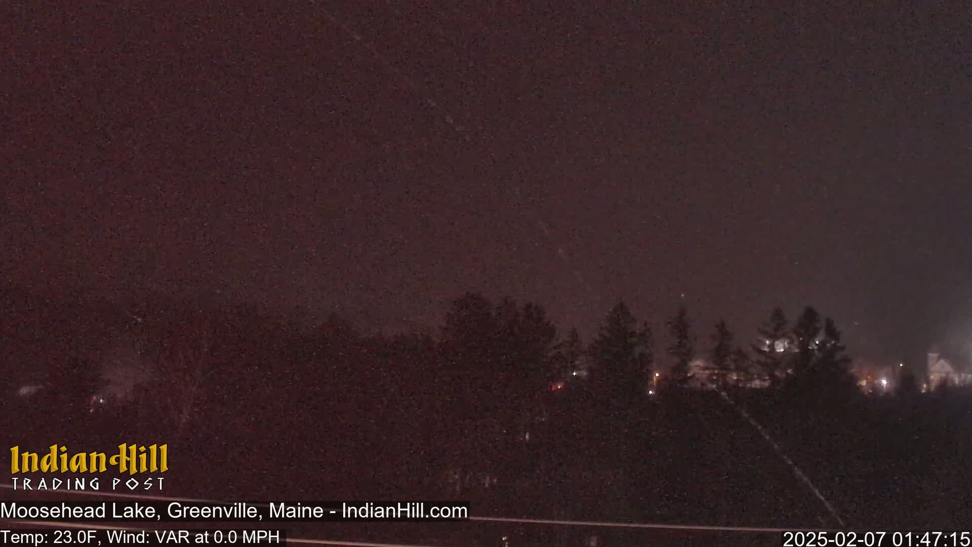 Moosehead Lake Skyline Live Cam - Maine, USA