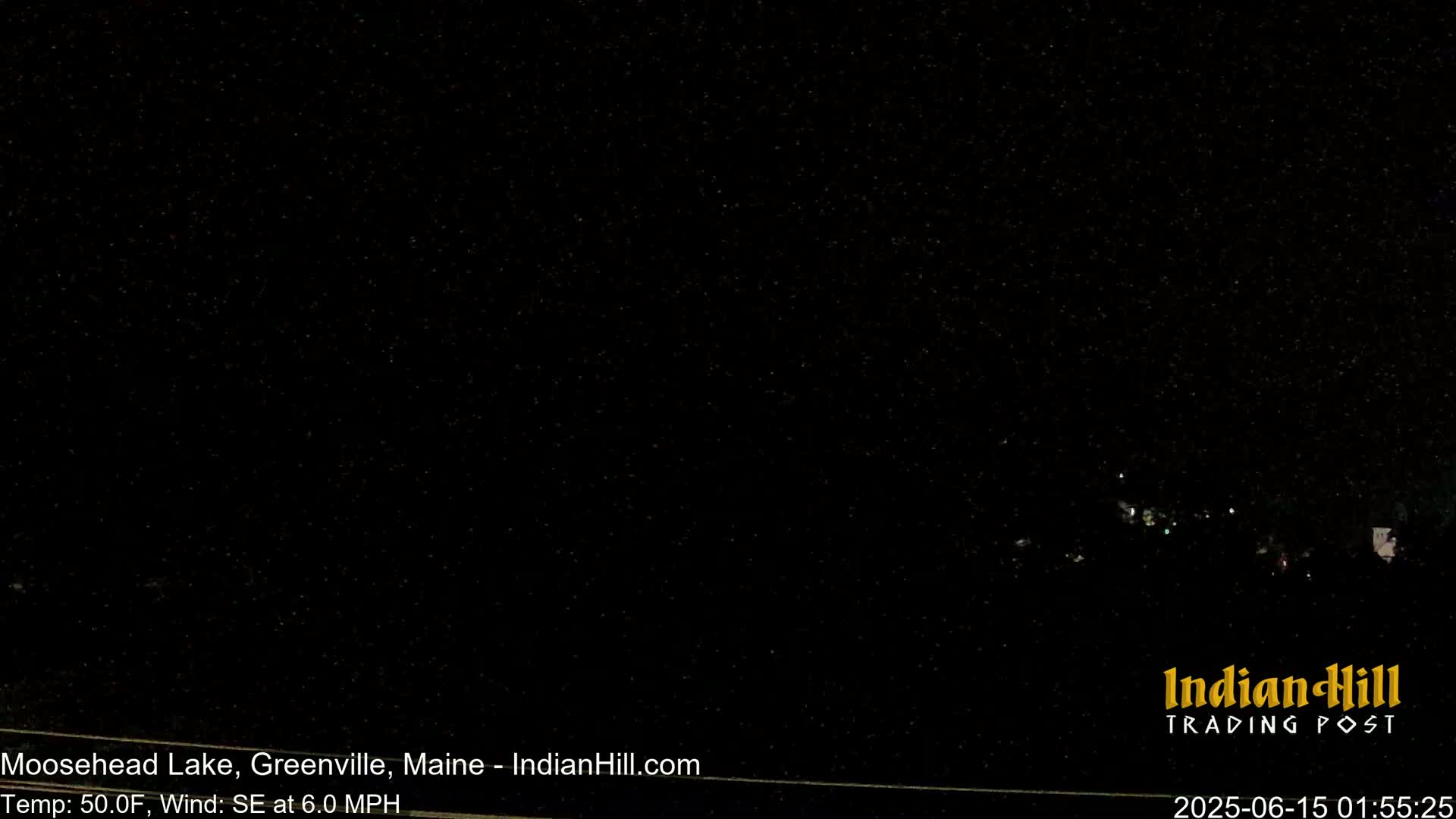 Moosehead Lake Skyline Live Cam - Maine, USA