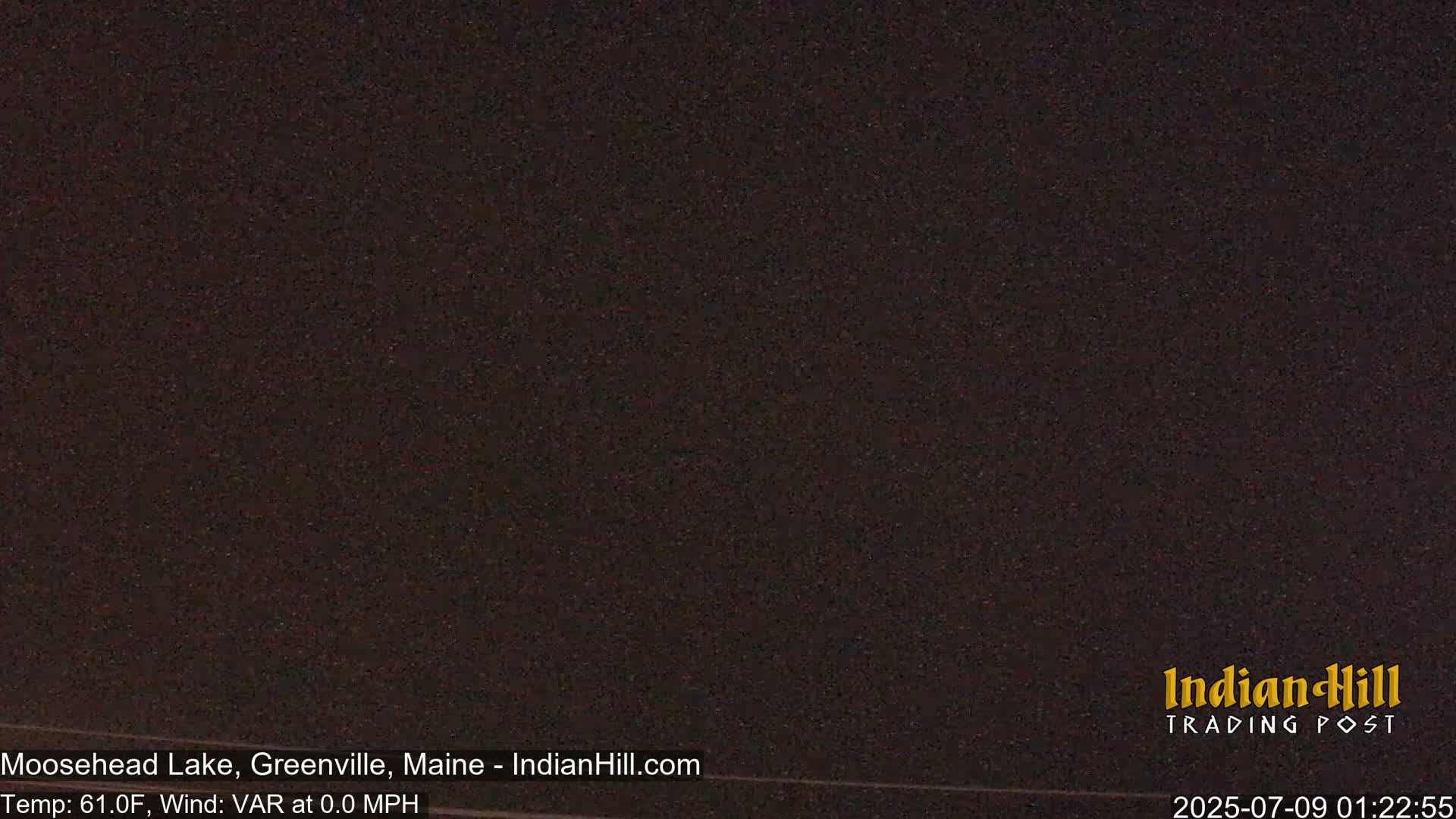 Moosehead Lake Skyline Live Cam - Maine, USA