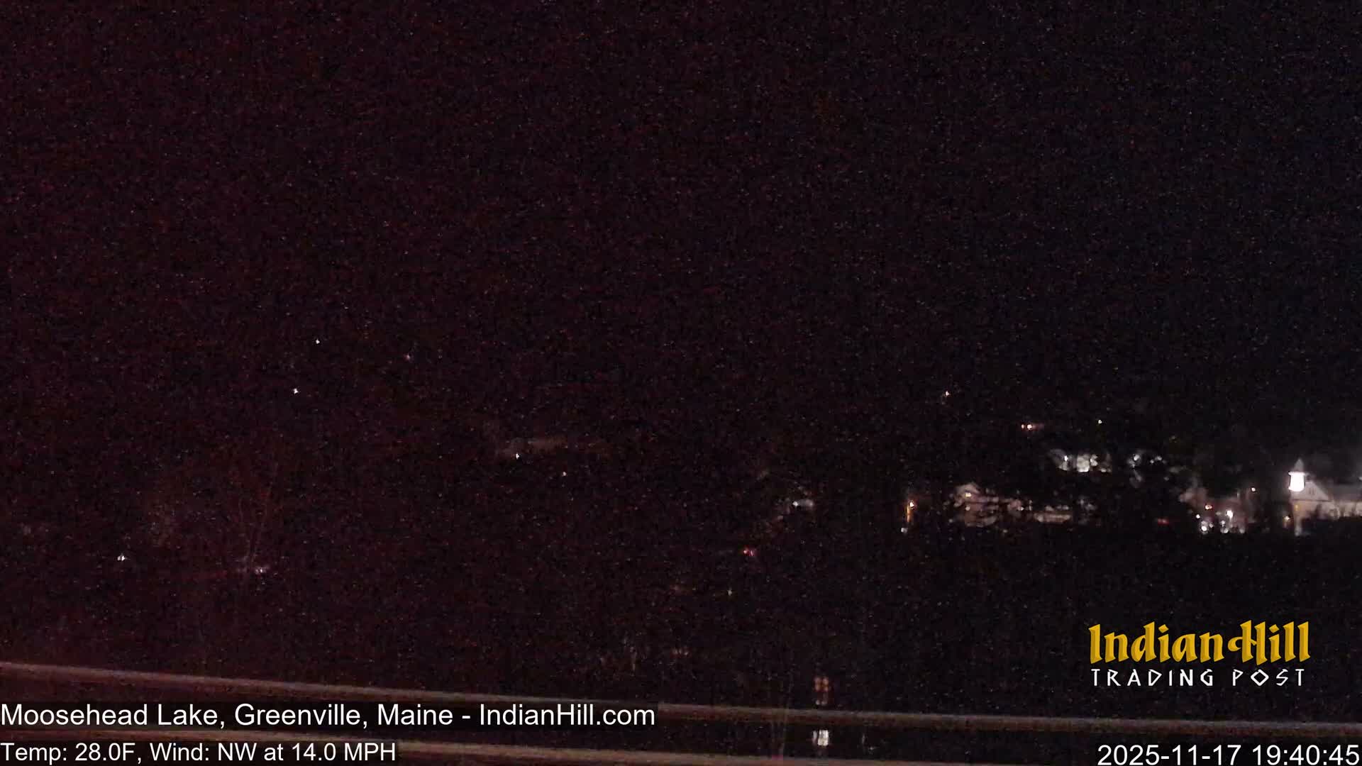 Moosehead Lake Skyline Live Cam - Maine, USA