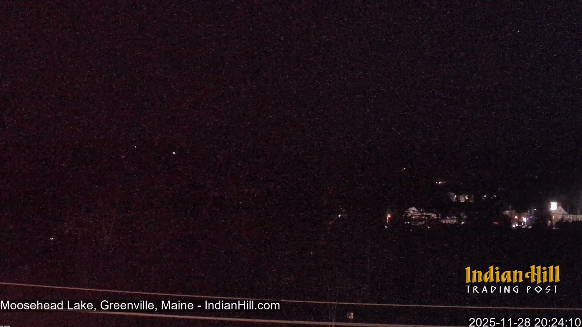 Moosehead Lake Skyline Live Cam - Maine, USA