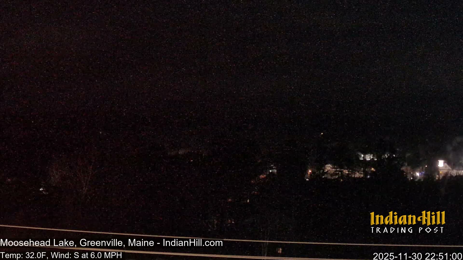 Moosehead Lake Skyline Live Cam - Maine, USA