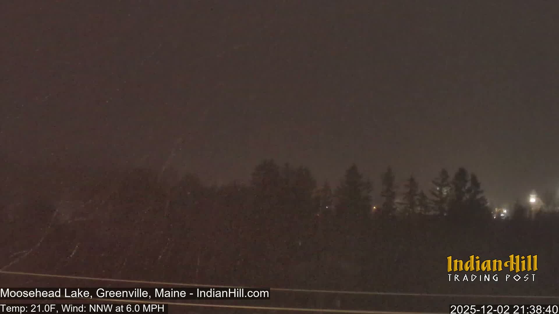 Moosehead Lake Skyline Live Cam - Maine, USA