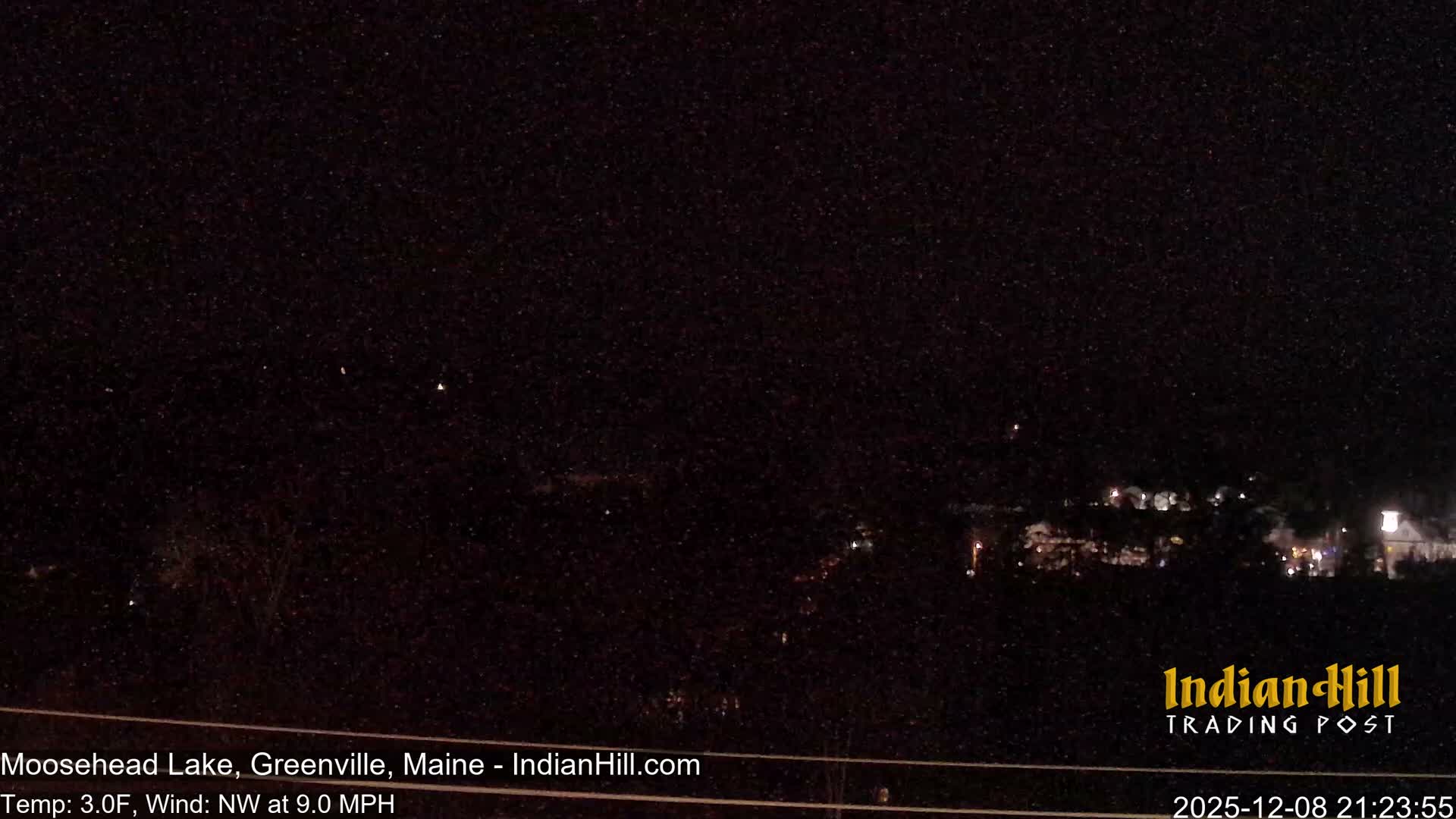 Moosehead Lake Skyline Live Cam - Maine, USA
