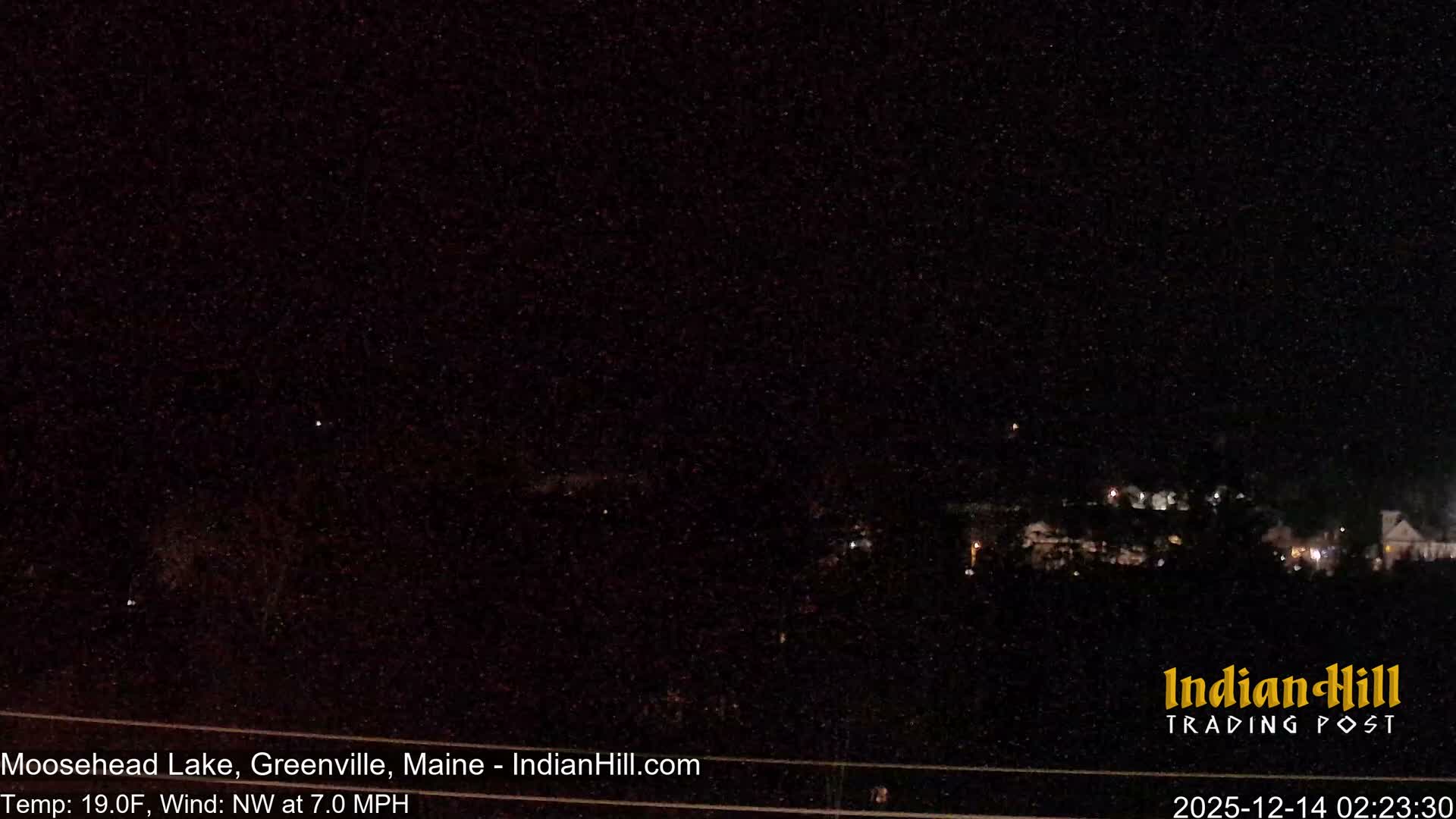 Moosehead Lake Skyline Live Cam - Maine, USA
