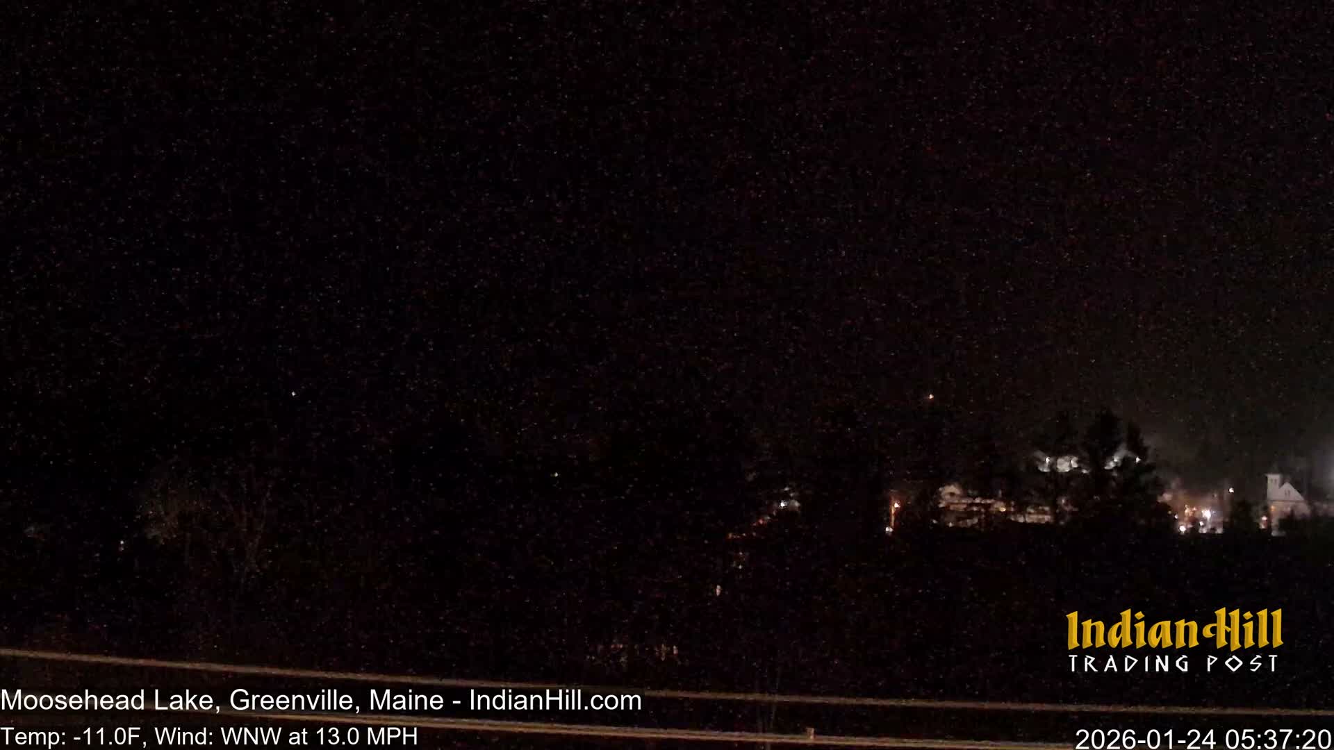 Moosehead Lake Skyline Live Cam - Maine, USA