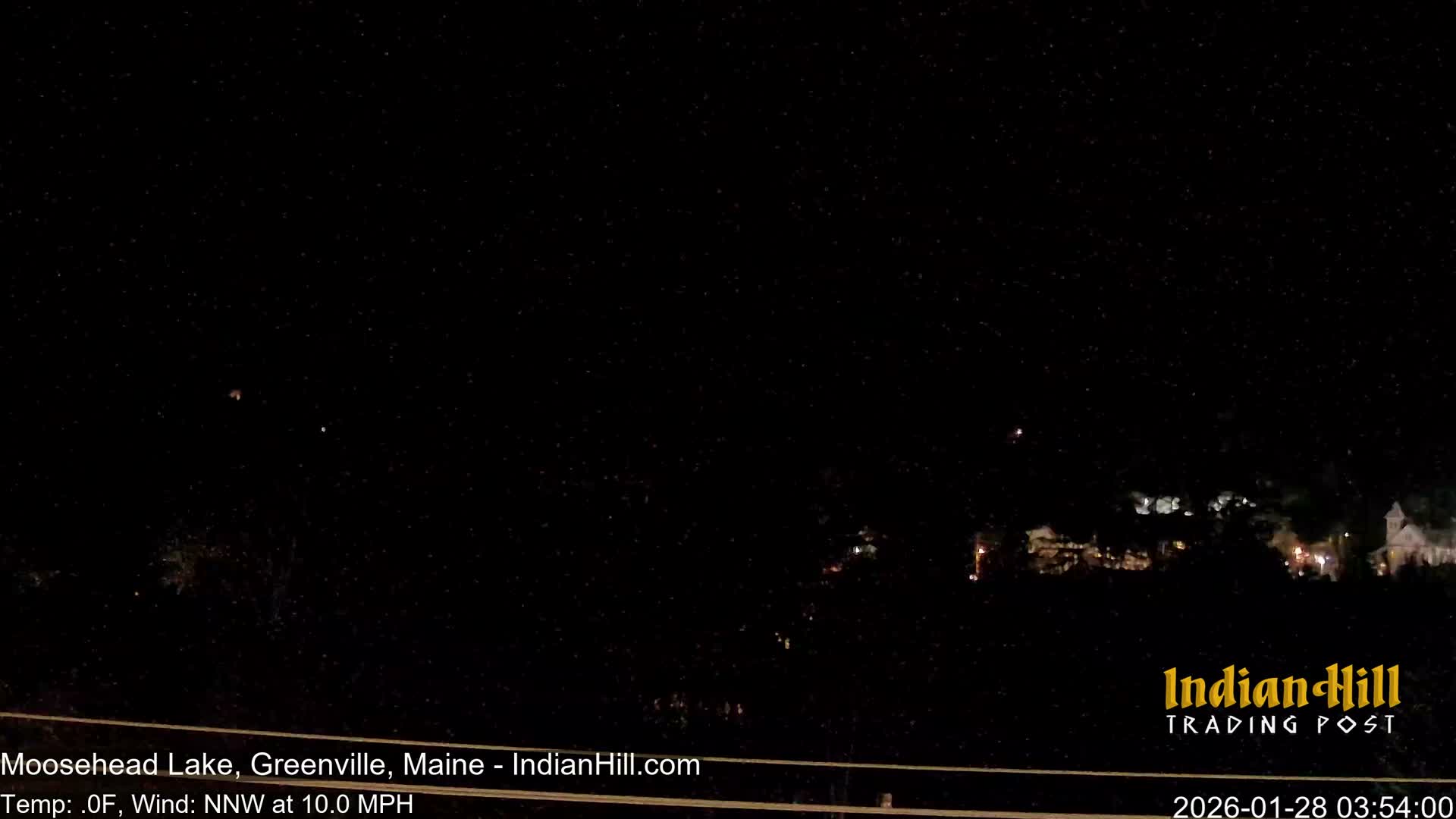 Moosehead Lake Skyline Live Cam - Maine, USA