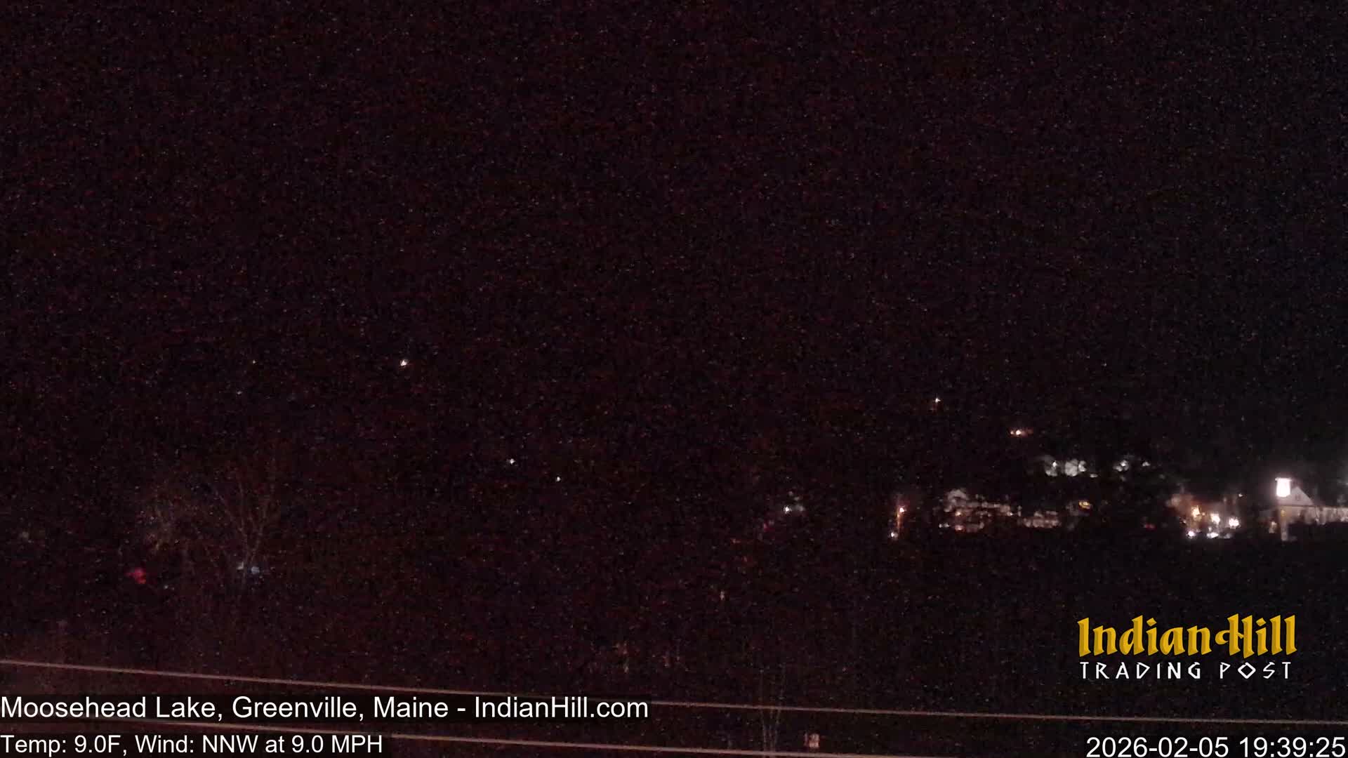 Moosehead Lake Skyline Live Cam - Maine, USA