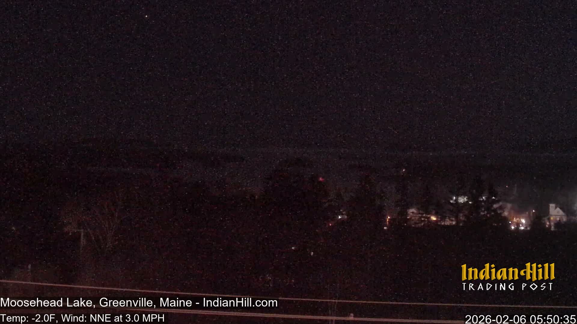 Moosehead Lake Skyline Live Cam - Maine, USA