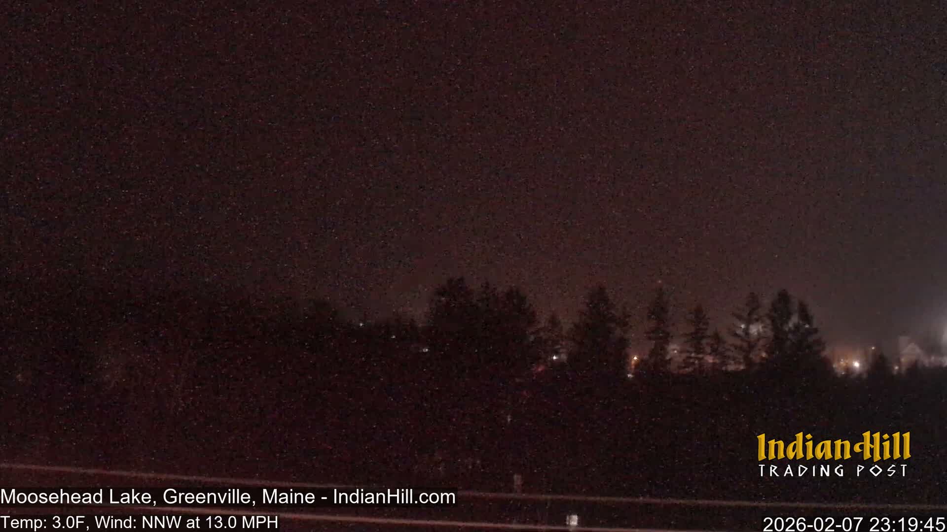 Moosehead Lake Skyline Live Cam - Maine, USA