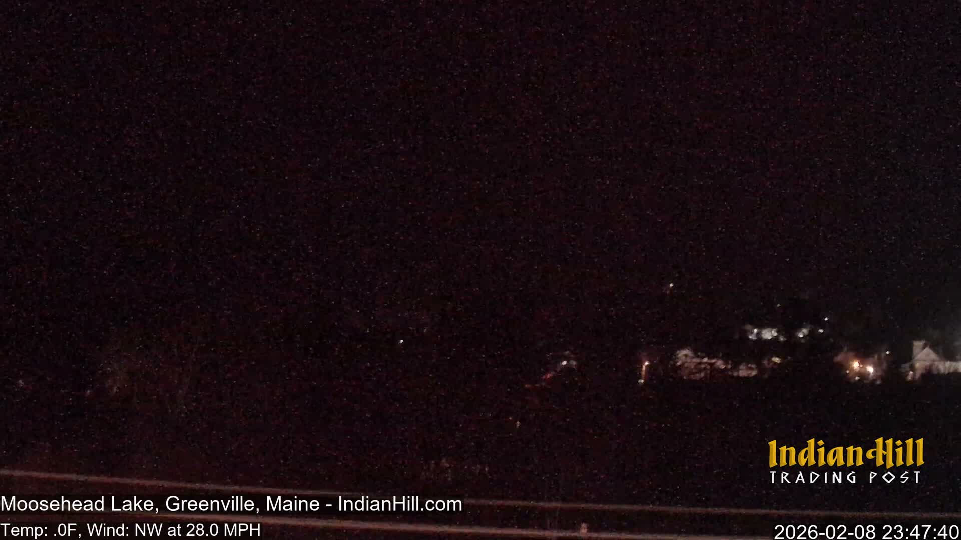 Moosehead Lake Skyline Live Cam - Maine, USA