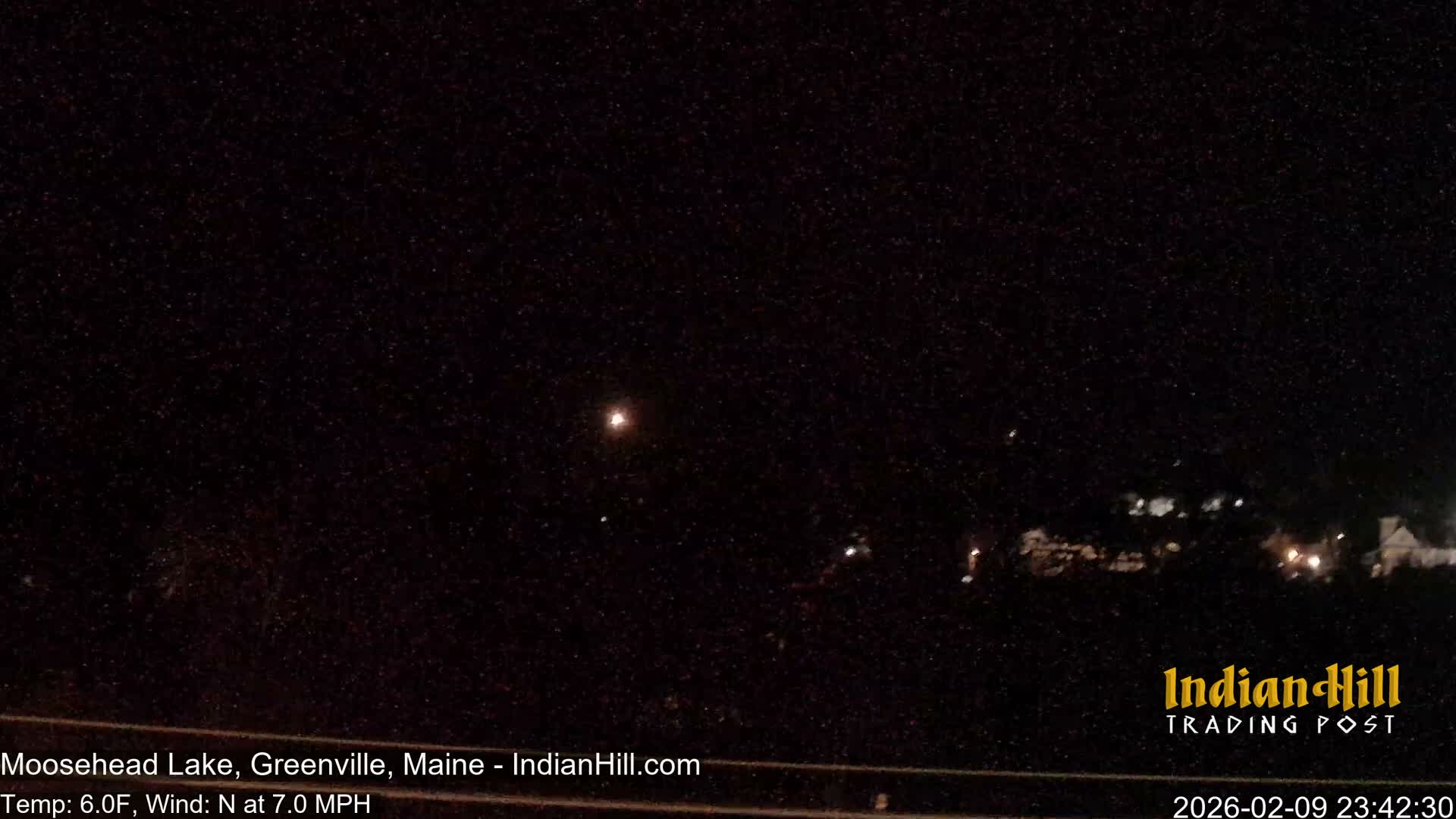 Moosehead Lake Skyline Live Cam - Maine, USA