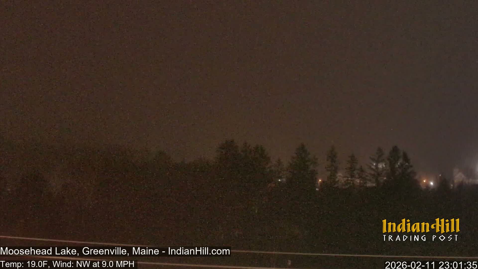 Moosehead Lake Skyline Live Cam - Maine, USA