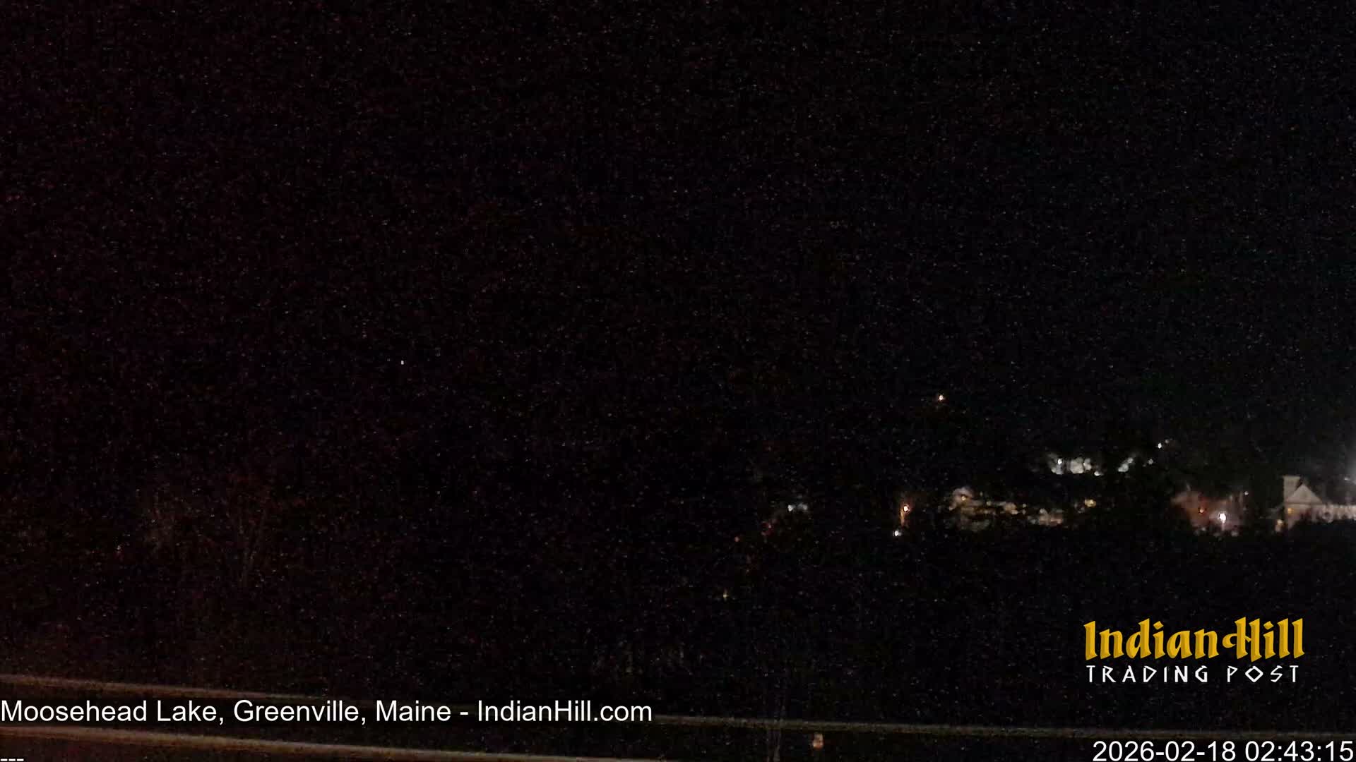 Moosehead Lake Skyline Live Cam - Maine, USA
