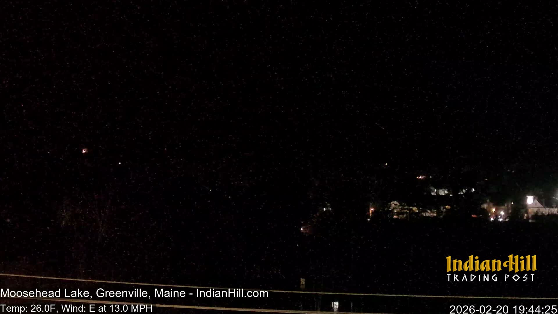 Moosehead Lake Skyline Live Cam - Maine, USA