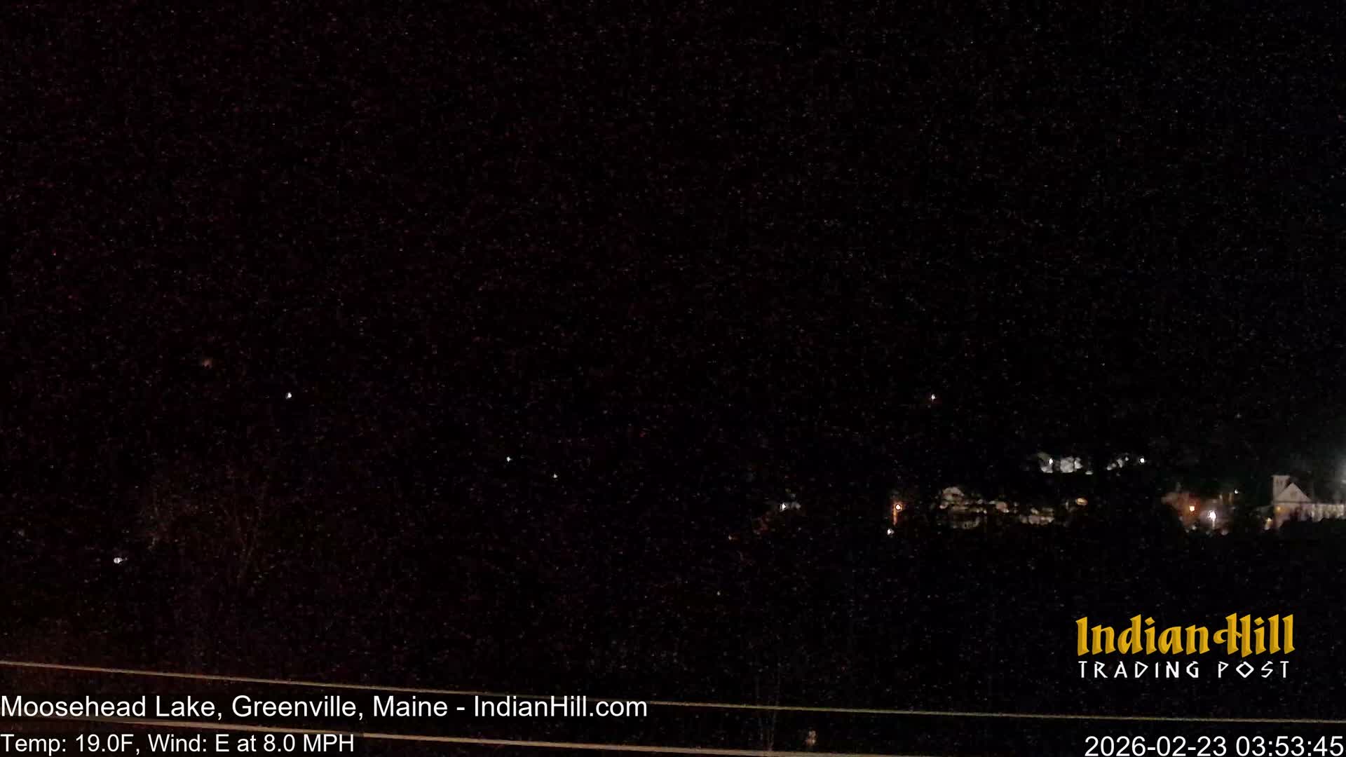 Moosehead Lake Skyline Live Cam - Maine, USA