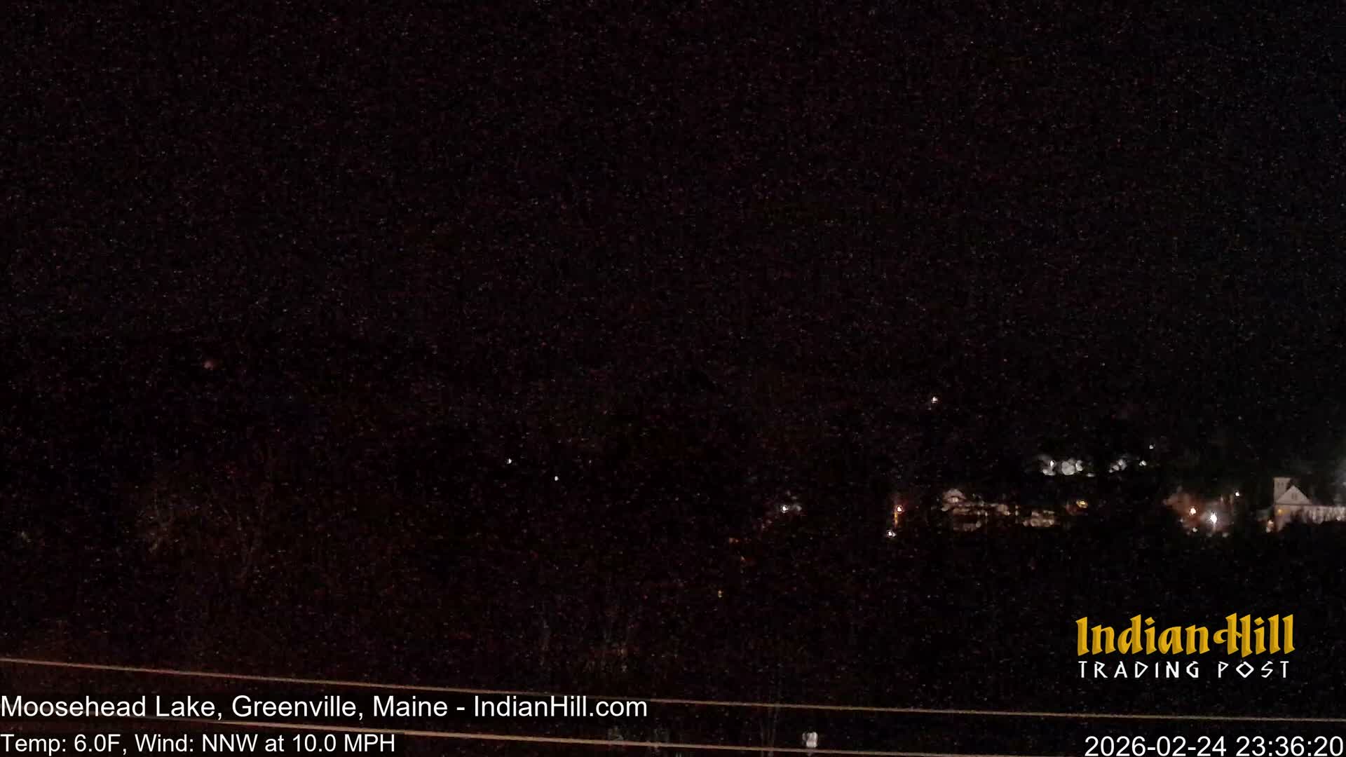 Moosehead Lake Skyline Live Cam - Maine, USA