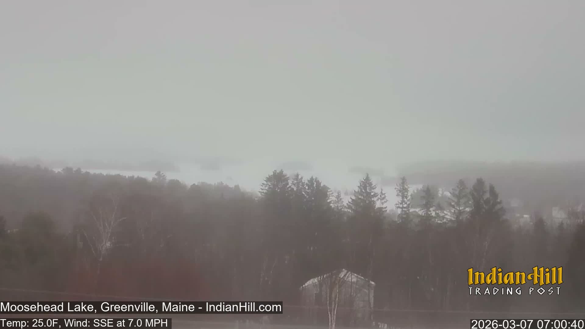 Moosehead Lake Skyline Live Cam - Maine, USA
