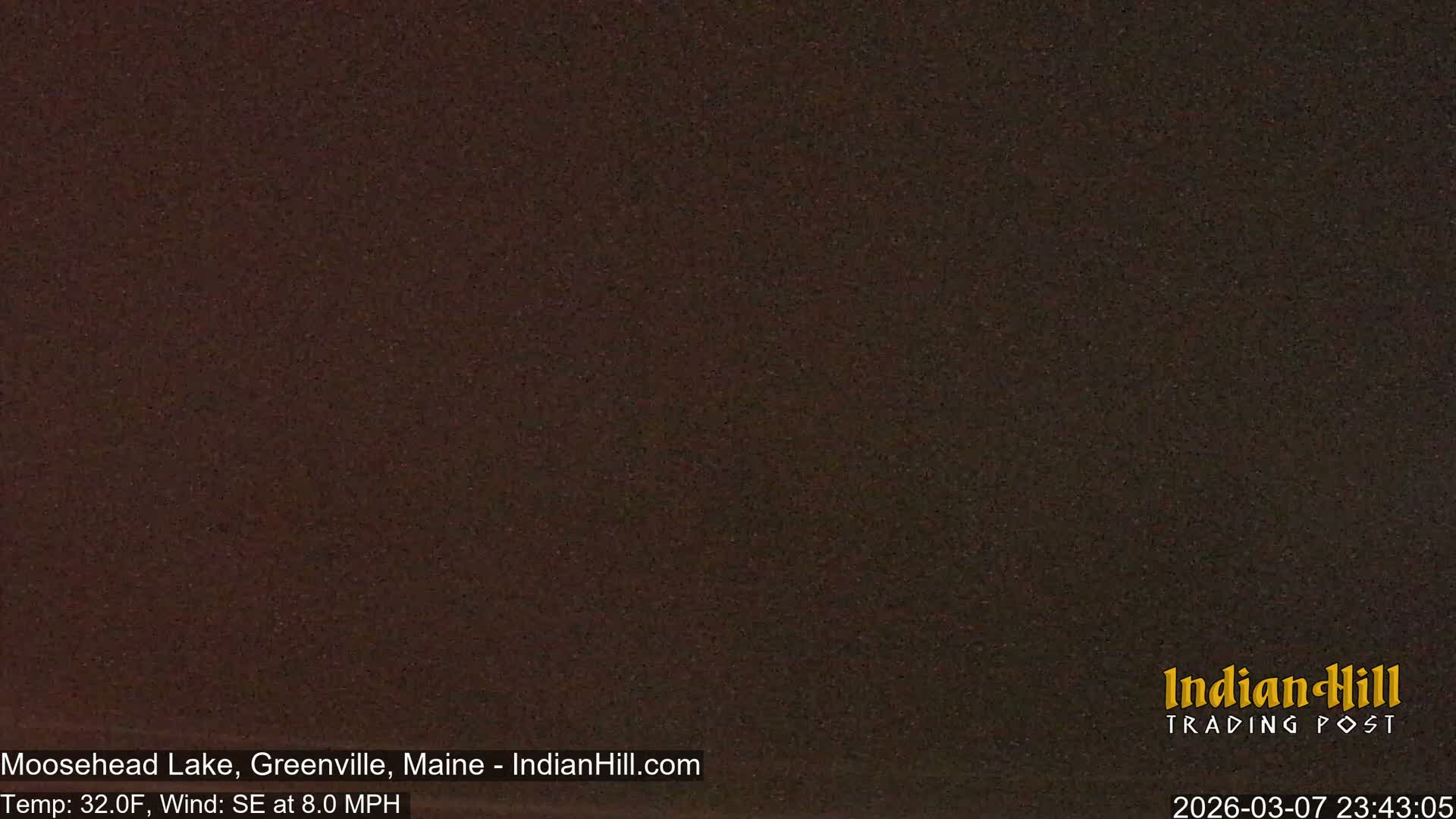 Moosehead Lake Skyline Live Cam - Maine, USA