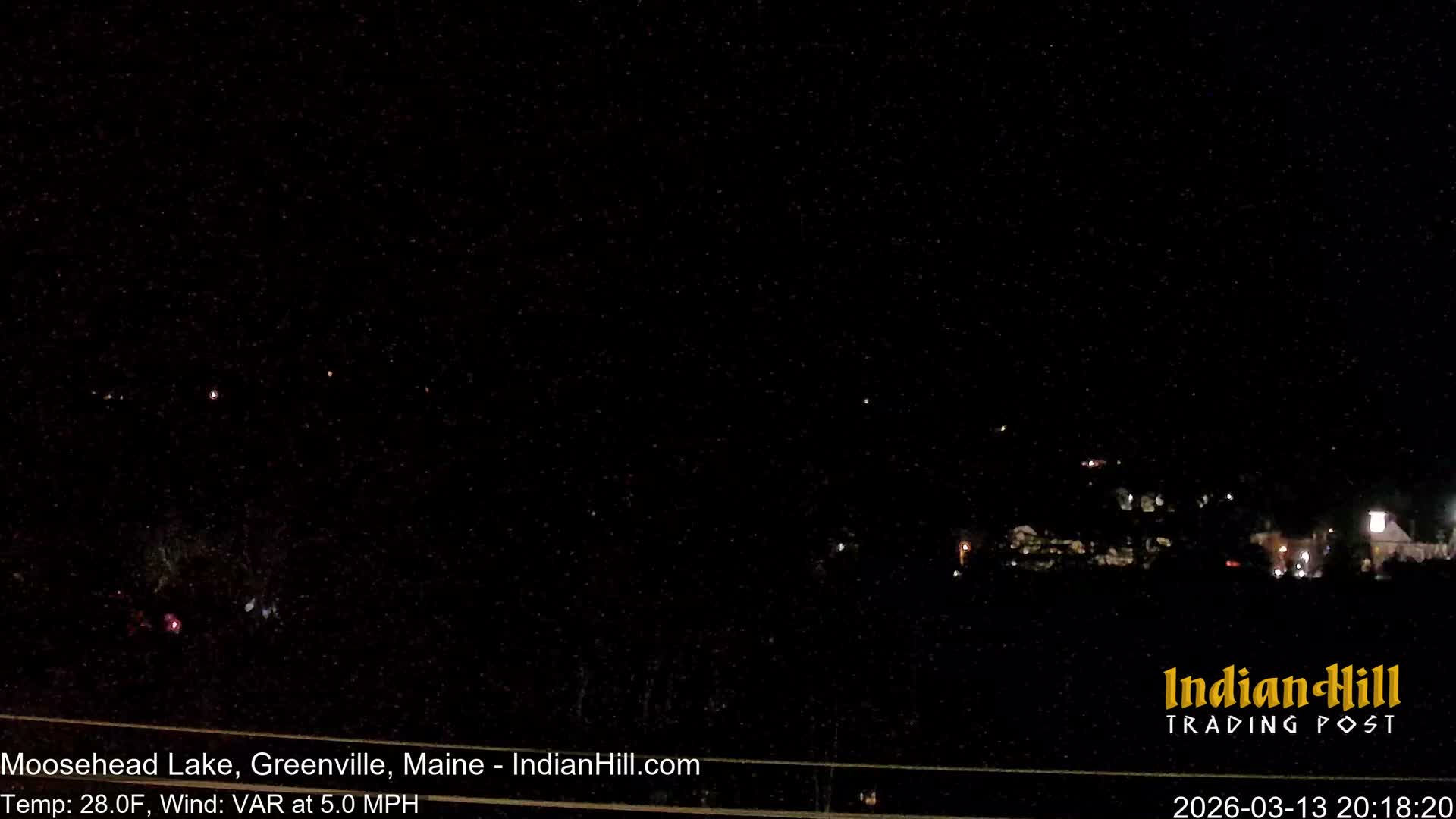 Moosehead Lake Skyline Live Cam - Maine, USA