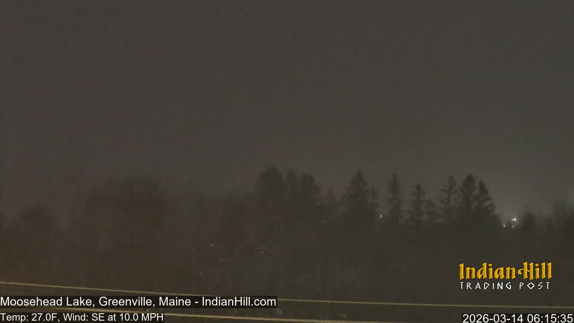 Moosehead Lake Skyline Live Cam - Maine, USA