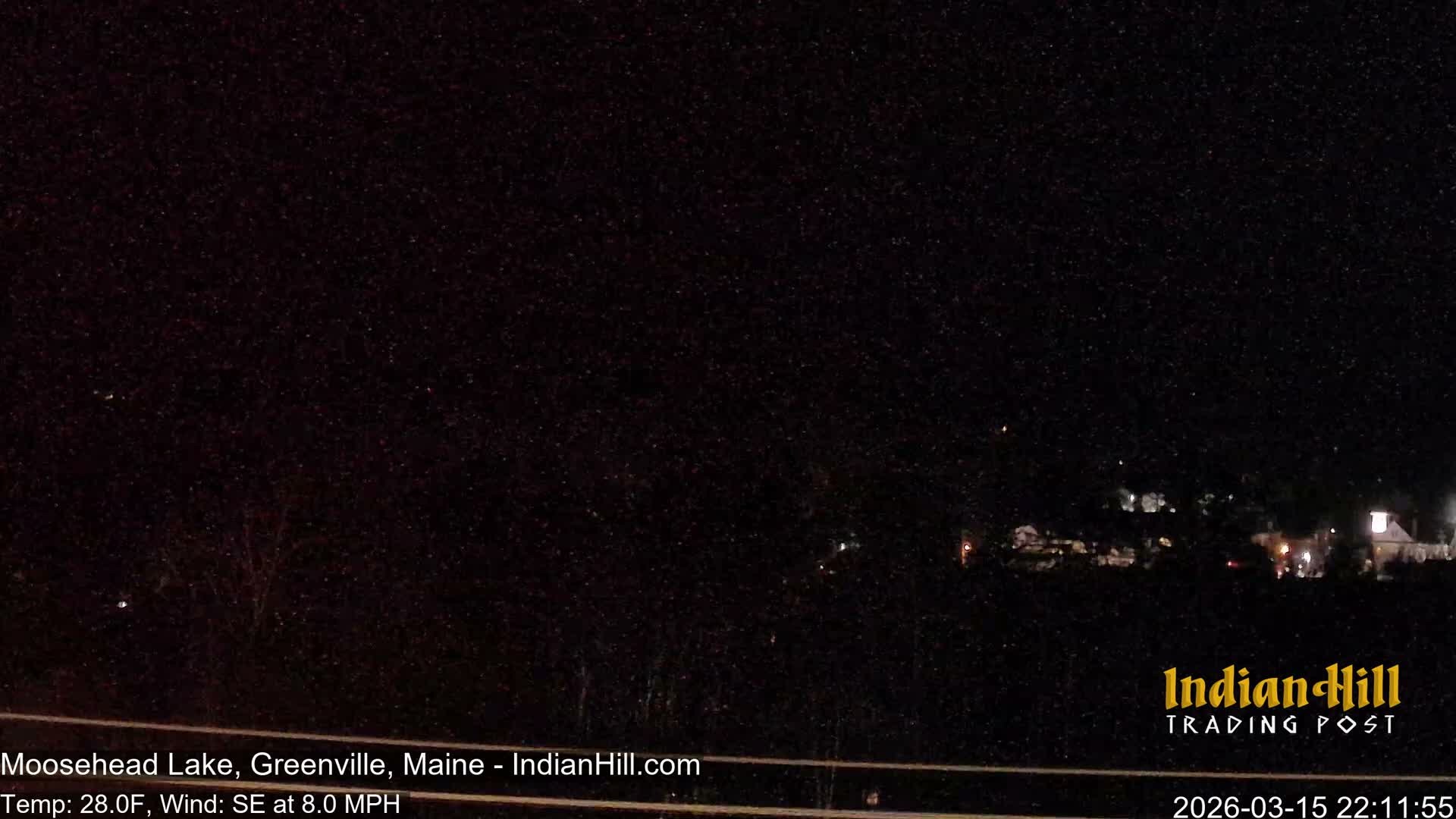 Moosehead Lake Skyline Live Cam - Maine, USA