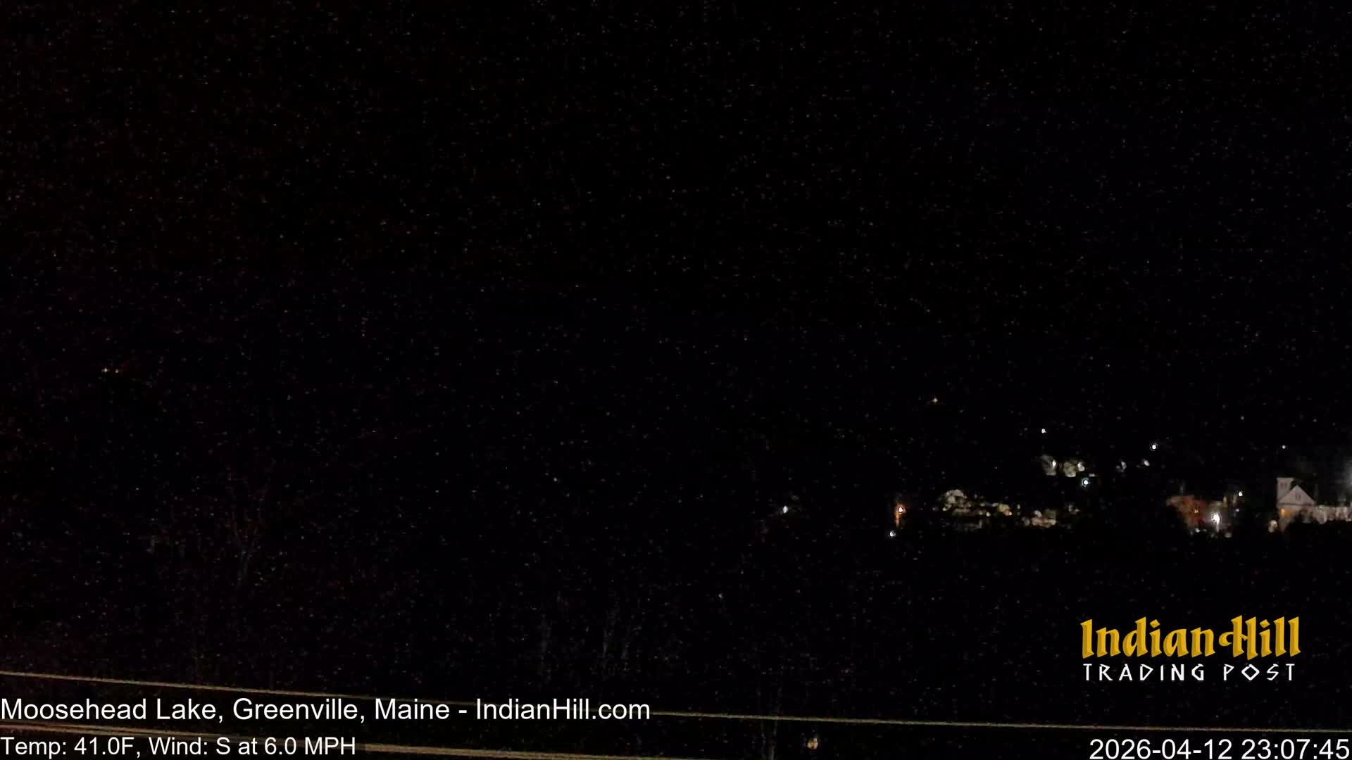 Moosehead Lake Skyline Live Cam - Maine, USA