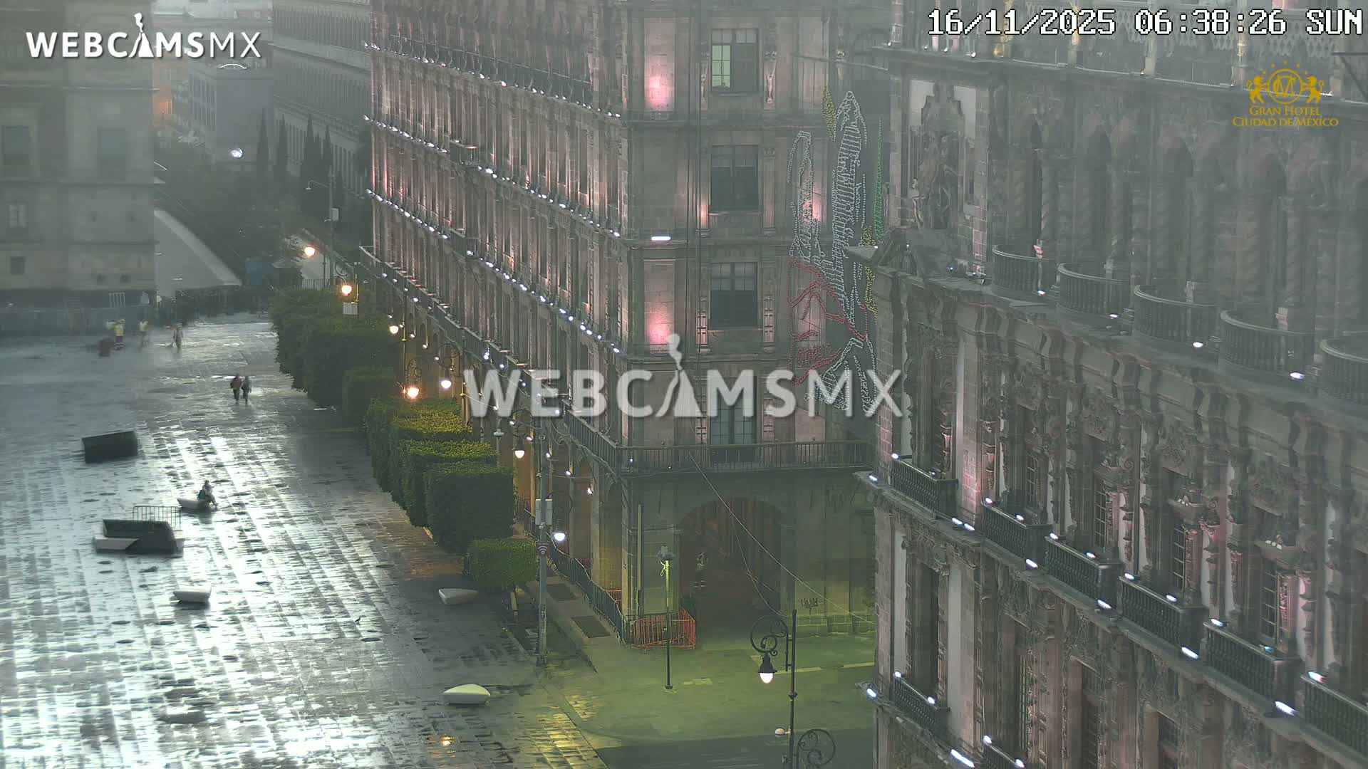 Plaza de la Constitución, Zocalo Square Ciudad de México Live Cam - Centro, Ciudad de Mexico, Mexico