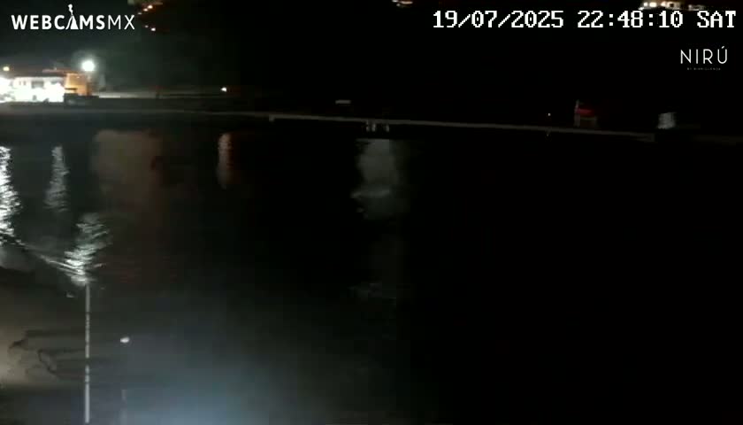 La Crucecita, Bahia Santa Cruz Huatulco Beach Live Cam - Santa Maria Huatulco, Oaxaca, Mexico