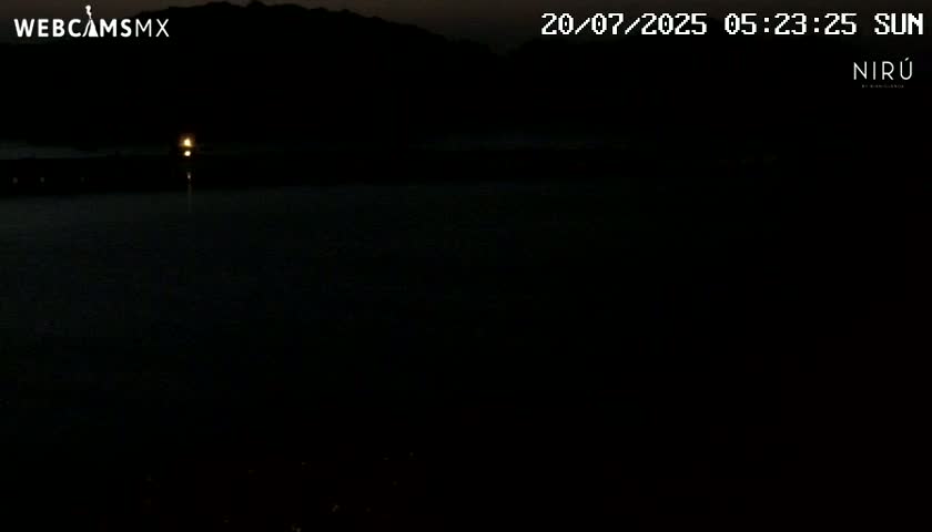 La Crucecita, Bahia Santa Cruz Huatulco Beach Live Cam - Santa Maria Huatulco, Oaxaca, Mexico