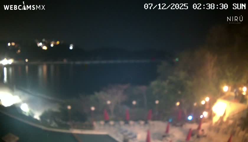 La Crucecita, Bahia Santa Cruz Huatulco Beach Live Cam - Santa Maria Huatulco, Oaxaca, Mexico