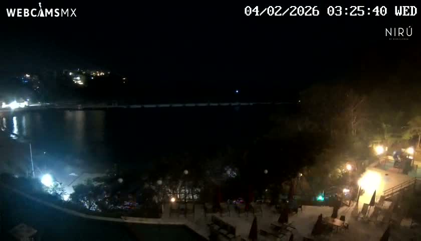 La Crucecita, Bahia Santa Cruz Huatulco Beach Live Cam - Santa Maria Huatulco, Oaxaca, Mexico