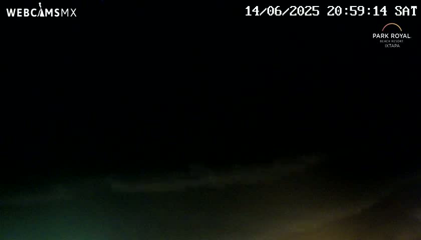 Ixtapa Zihuatanejo, Playa Ixtapa Beach live Cam - Zihuatanejo de Azueta, Guerrero, Mexico