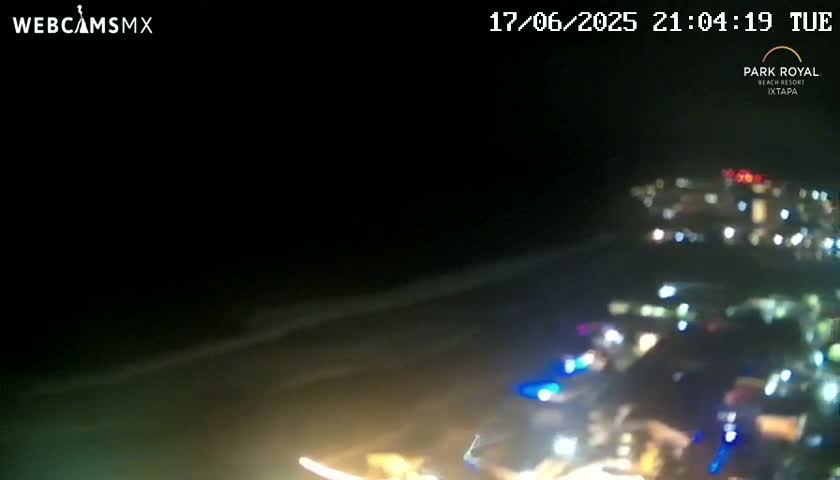 Ixtapa Zihuatanejo, Playa Ixtapa Beach live Cam - Zihuatanejo de Azueta, Guerrero, Mexico