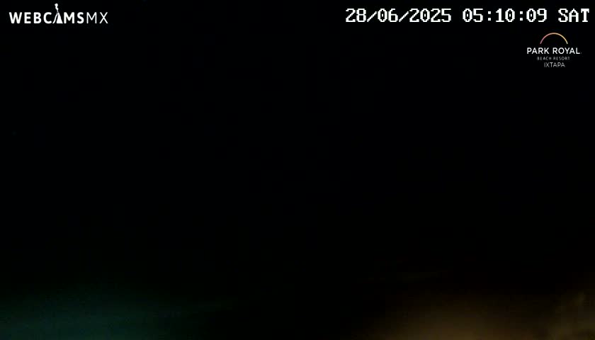 Ixtapa Zihuatanejo, Playa Ixtapa Beach live Cam - Zihuatanejo de Azueta, Guerrero, Mexico
