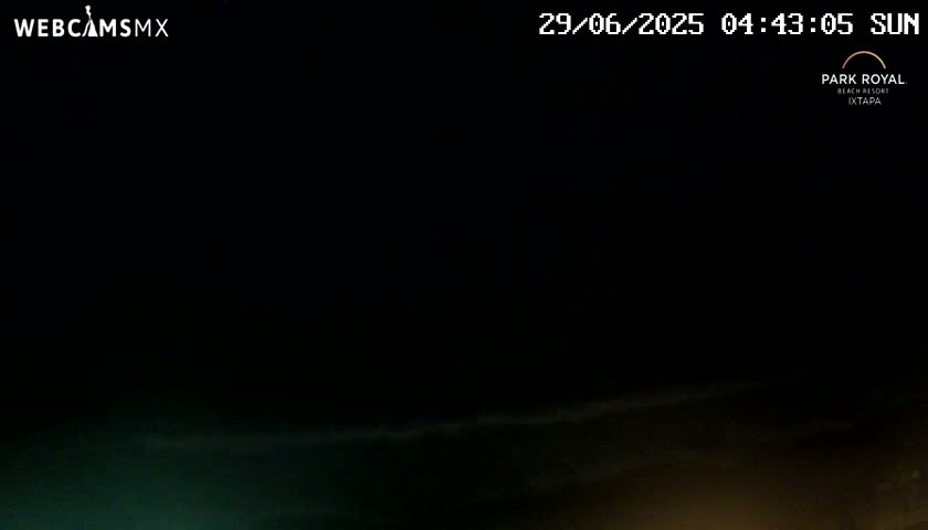 Ixtapa Zihuatanejo, Playa Ixtapa Beach live Cam - Zihuatanejo de Azueta, Guerrero, Mexico