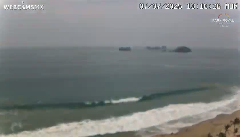 Ixtapa Zihuatanejo, Playa Ixtapa Beach live Cam - Zihuatanejo de Azueta, Guerrero, Mexico