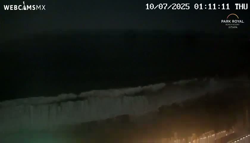Ixtapa Zihuatanejo, Playa Ixtapa Beach live Cam - Zihuatanejo de Azueta, Guerrero, Mexico