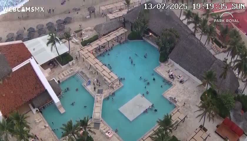 Ixtapa Zihuatanejo, Playa Ixtapa Beach live Cam - Zihuatanejo de Azueta, Guerrero, Mexico
