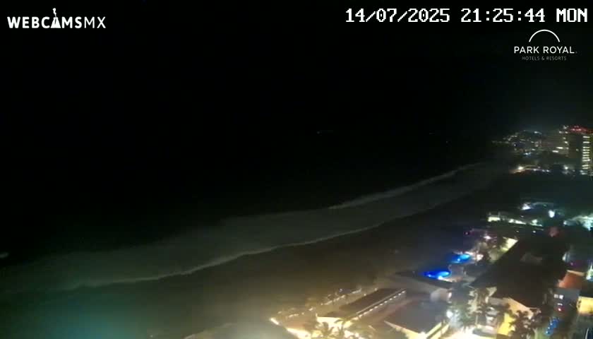 Ixtapa Zihuatanejo, Playa Ixtapa Beach live Cam - Zihuatanejo de Azueta, Guerrero, Mexico