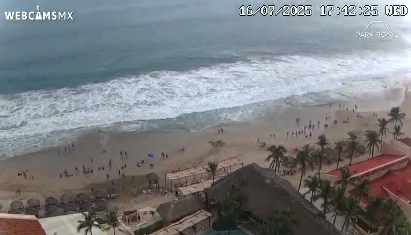 Ixtapa Zihuatanejo, Playa Ixtapa Beach live Cam - Zihuatanejo de Azueta, Guerrero, Mexico